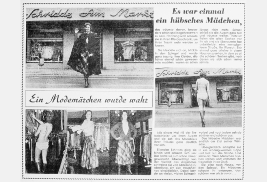 Modehaus Schridde am Markt Historie